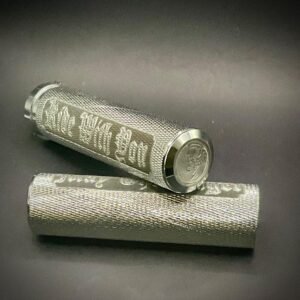Custom Harley Grips | Hand Engraved Motorcycle Grips custom engraved motorcycle accessory by The Steel Canvas SKU HD-GRIP-01