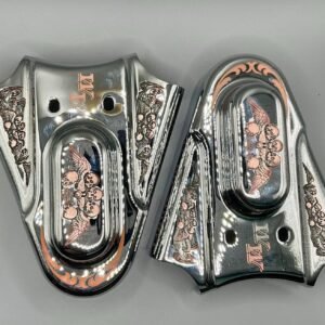 engraved-skull-wings-rear-axle-bolt-covers-custom-harley-chrome-upgrade-02 Engraved Skull Wings Rear Axle Bolt Covers – Custom Harley Chrome Upgrade custom engraved motorcycle accessory shown in product photos by The Steel Canvas SKU HD-NUT-02