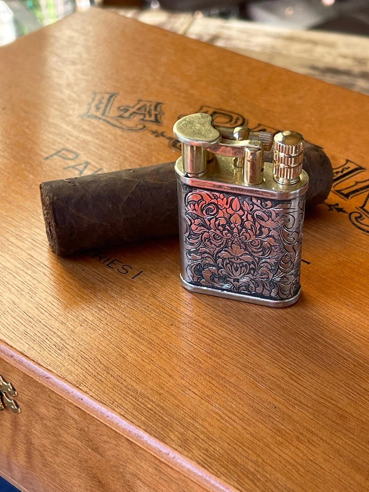 Hand-Engraved Lighter – Collectible Gift custom engraved custom lighter by The Steel Canvas SKU ZIP-SMALL-01