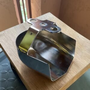 rare-find-engraved-harley-horn-cover-winged-skull-engraving-one-of-a-kind-harley-touring-models-1993-2023-02 RARE FIND Engraved Harley Horn Cover — Winged Skull Engraving • One-of-a-Kind Harley Touring models: 1993-2023 custom engraved motorcycle accessory shown in product photos by The Steel Canvas SKU HD-HORN-01